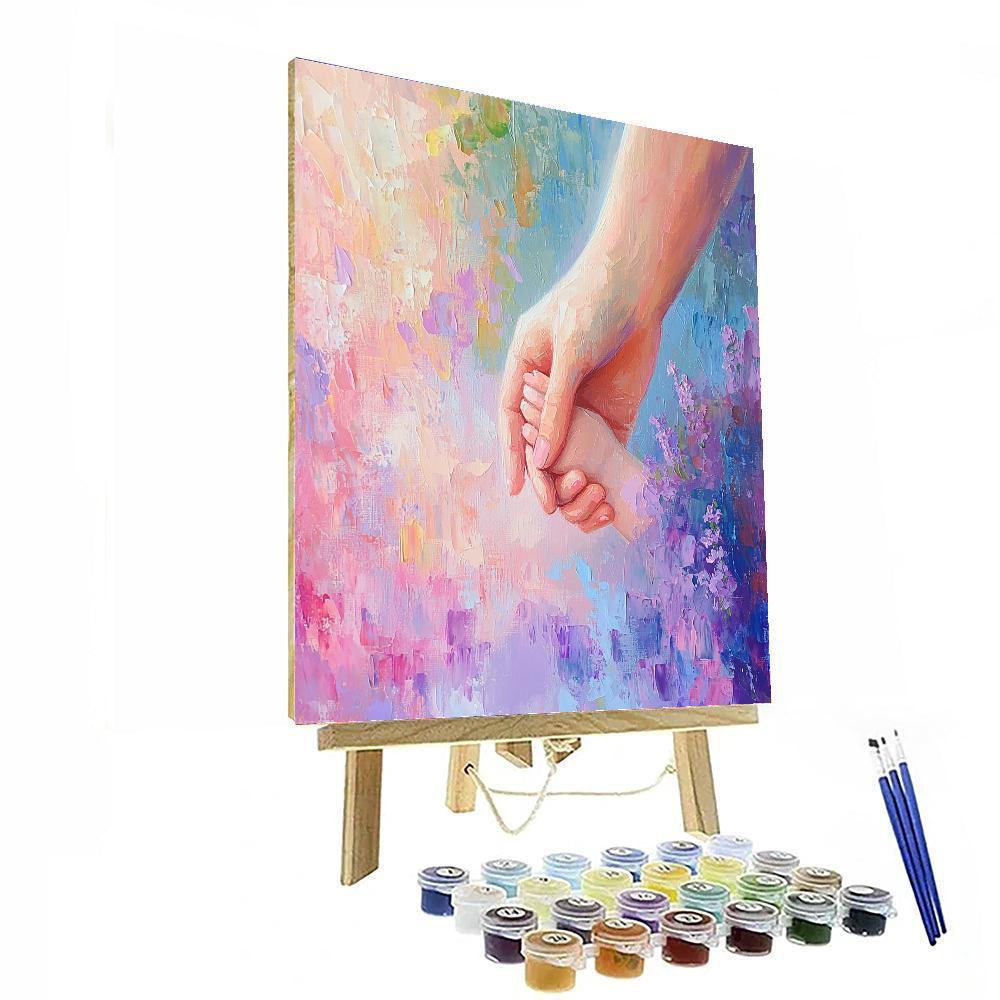 A Mother's Gentle Hand Numbered Painting Kits