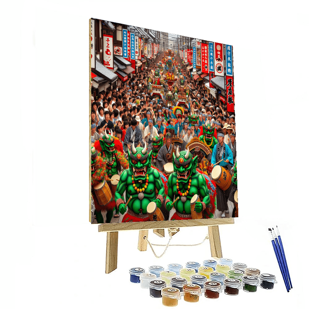 Oni Matsuri Painting By Numbers Kit