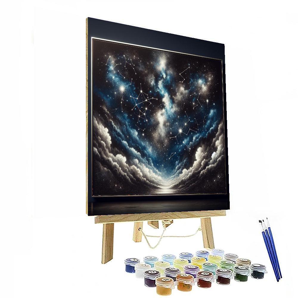 Mystical Celestial Constellations Paint By Numbers Kits