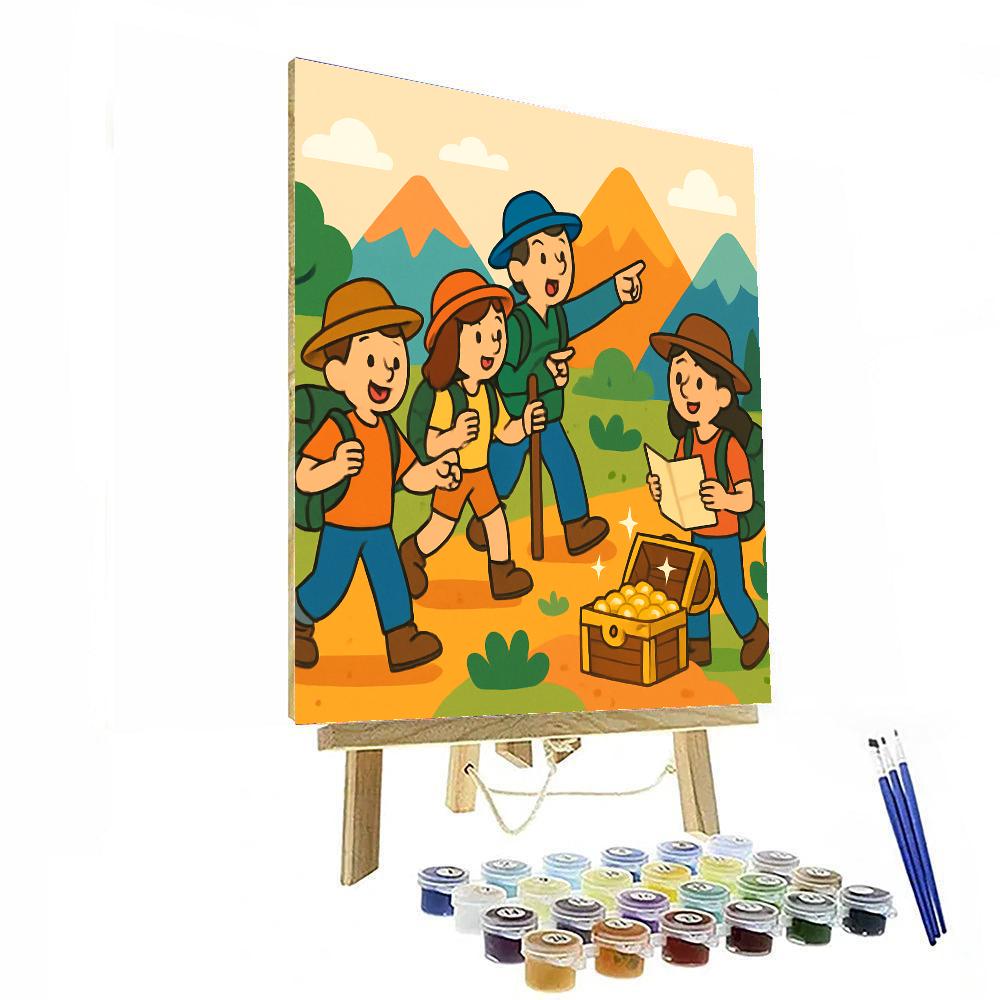 Daring Explorer Adventure Numbered Painting Kits