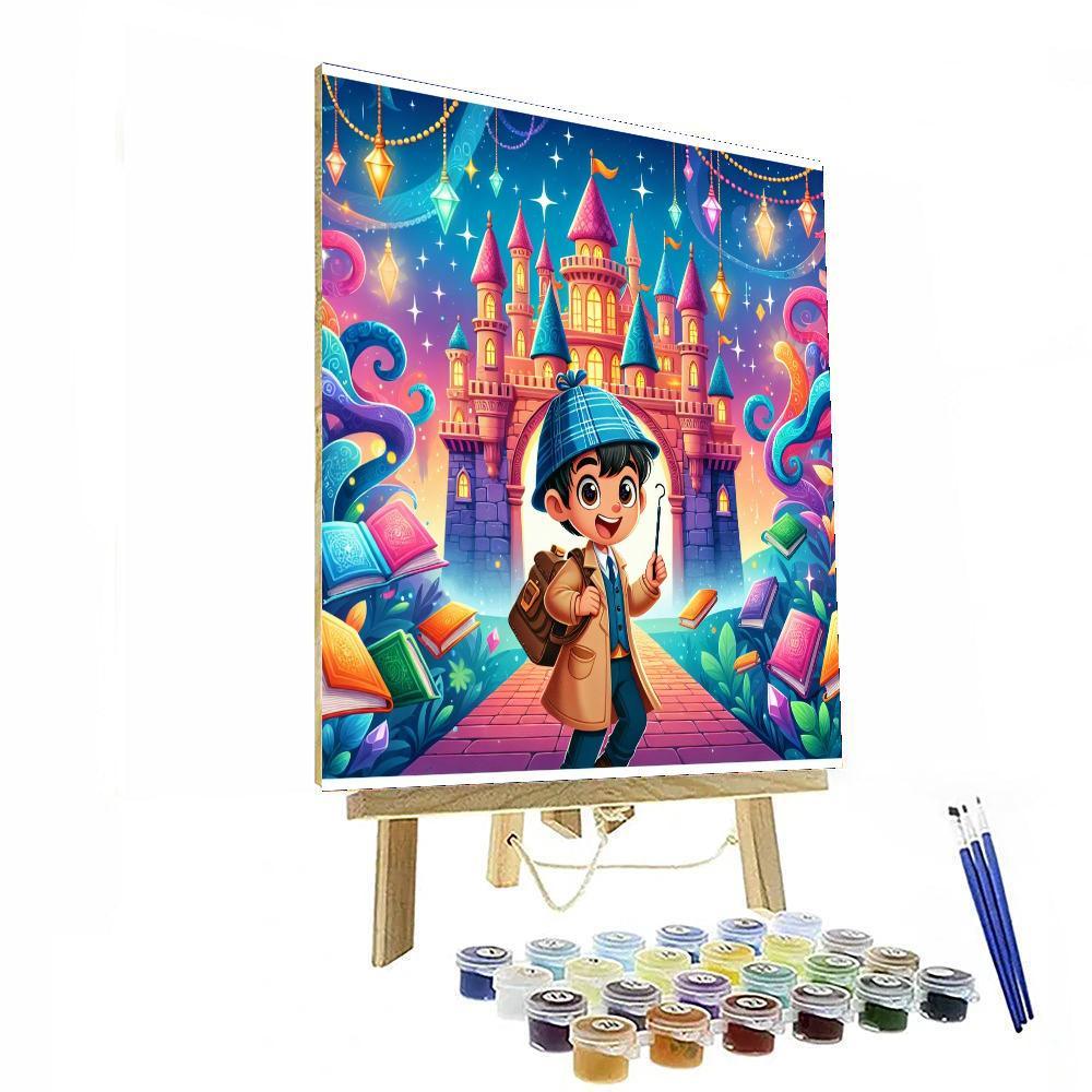 Mystery At The Magic Castle Paint By Numbers Kits