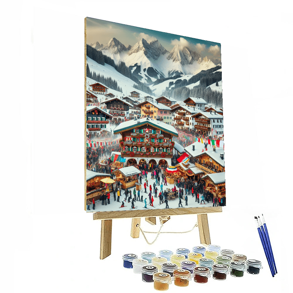 Kitzbühel Alpine Festival - Austria Paint By Numbers Art