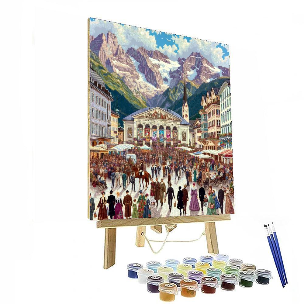 Salzburger Festspiele - Austria DIY Paint By Numbers