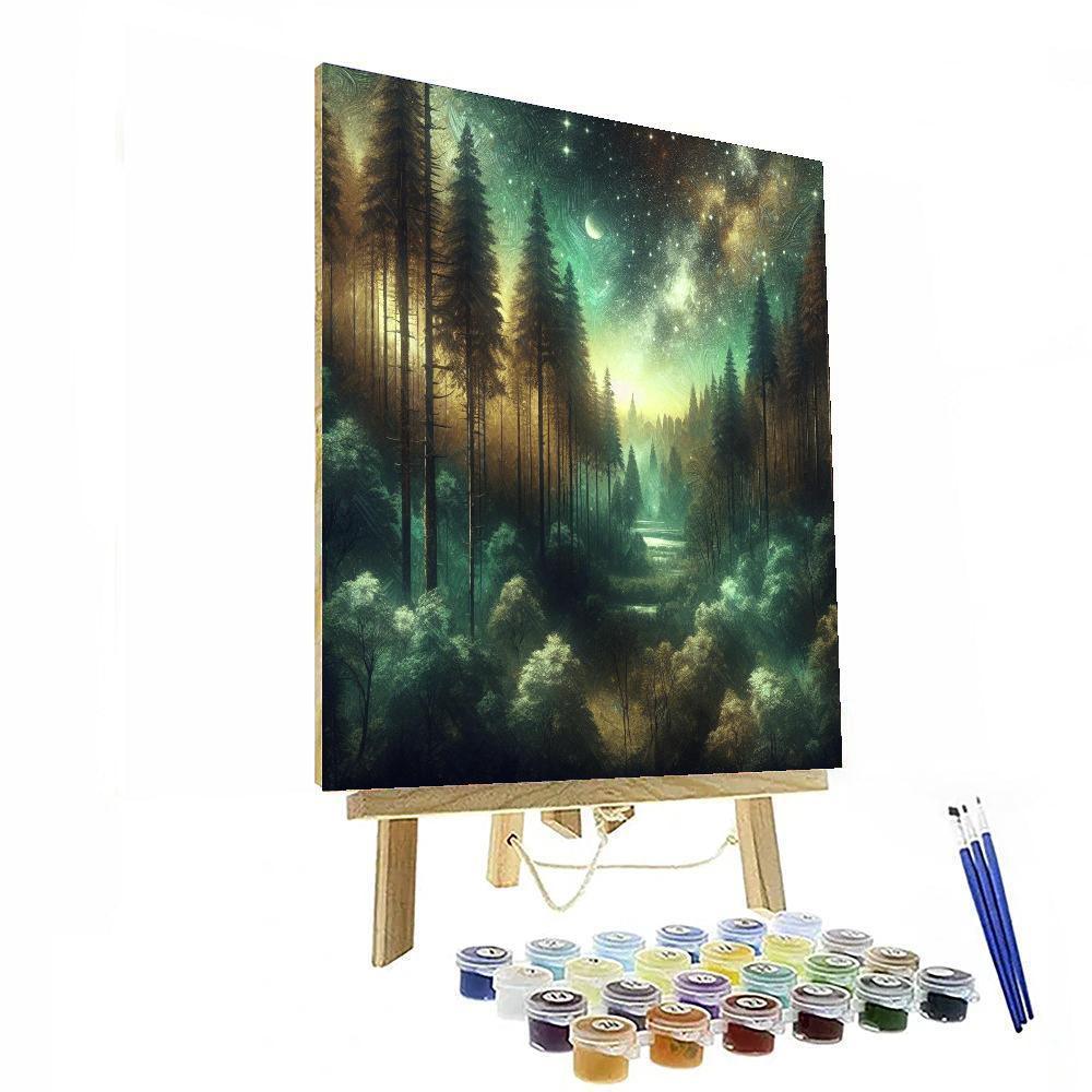 Mystical Forest Odyssey Numbered Painting Kits