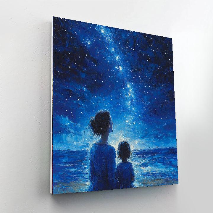 Bedtime Story Under The Stars Paint By Numbers Kits