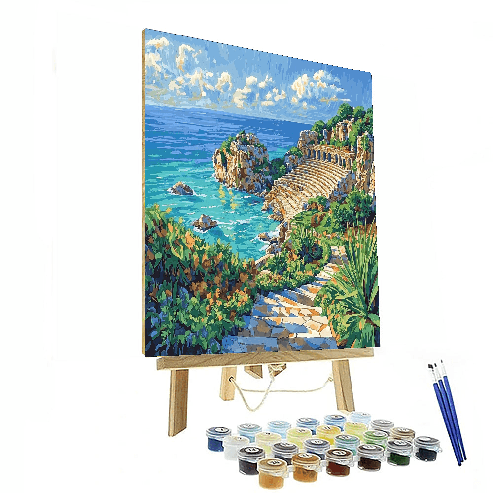 Minack Theatre - Cornwall Numbered Painting Kits