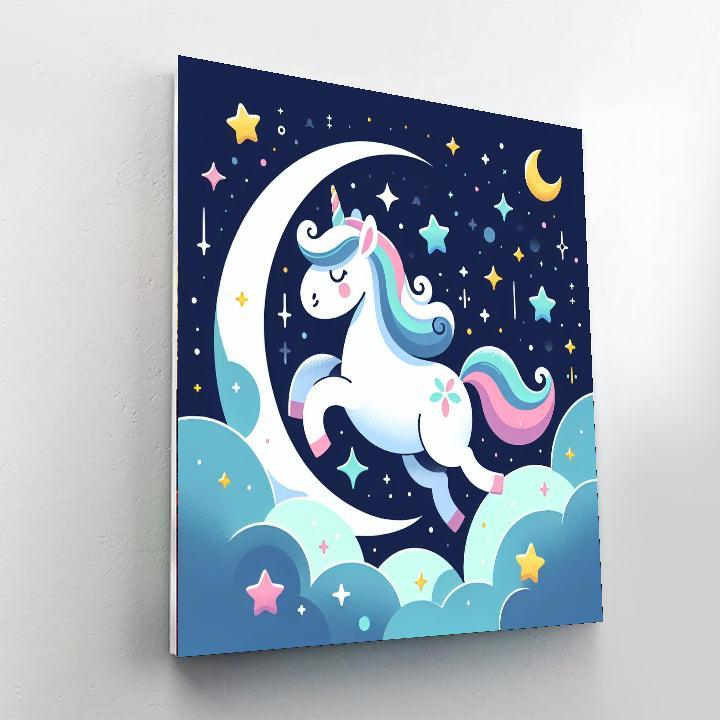 Magical Star Unicorn Paint By Numbers Kits