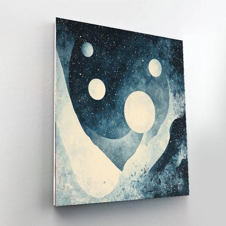 Max Ernst Inspired Dreams Of The Cosmos  Paint By Numbers Art