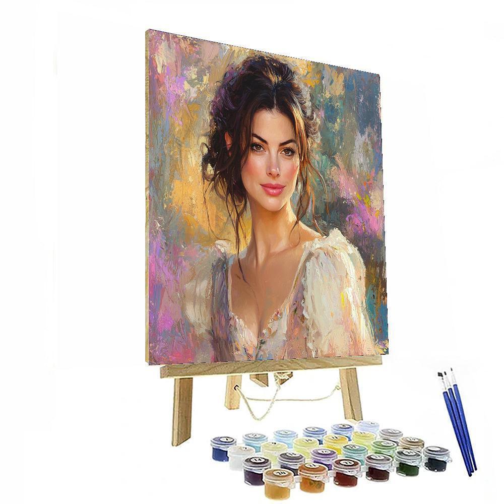 Anne Hathaway: The Transformative Spirit Of Fantine Paint By Color