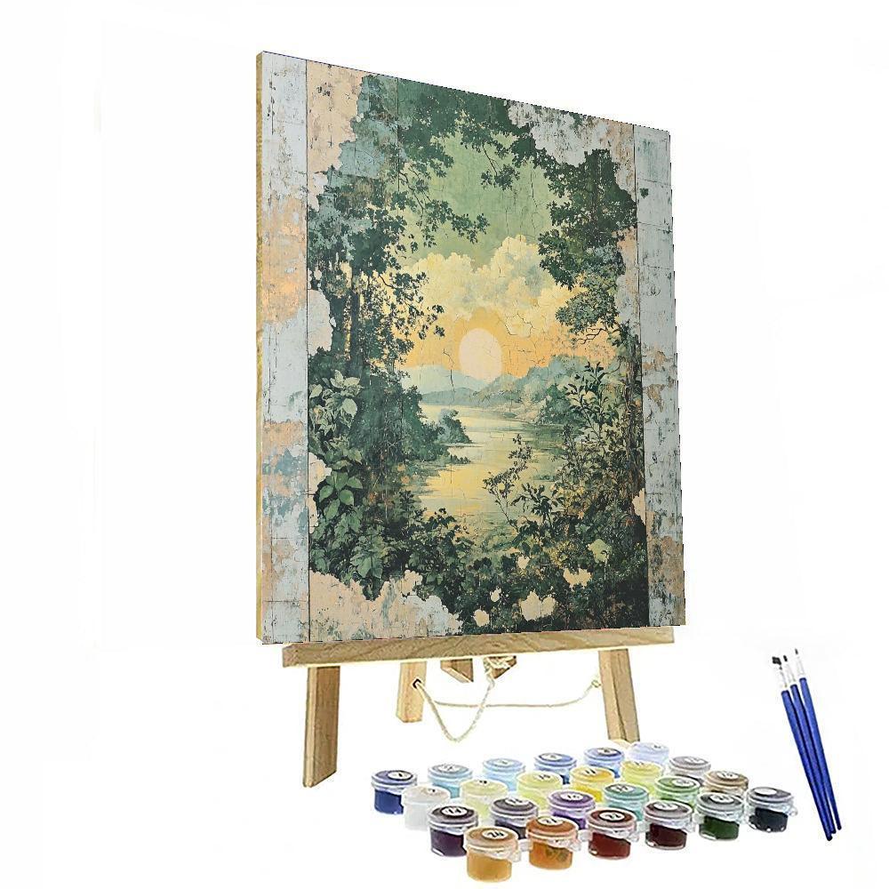 Max Ernst Inspired Fragments Of Reality  Paint By Numbers