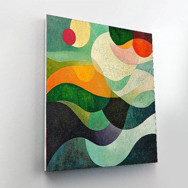 Max Ernst Inspired Ethereal Encounters  Paint By Numbers Kits