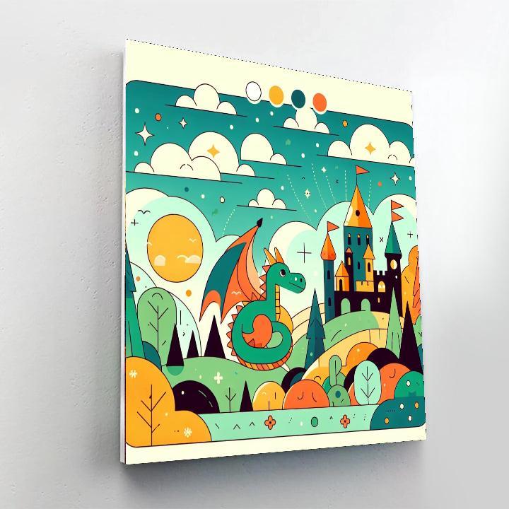 Mystic Fantasy Realm Paint By Number