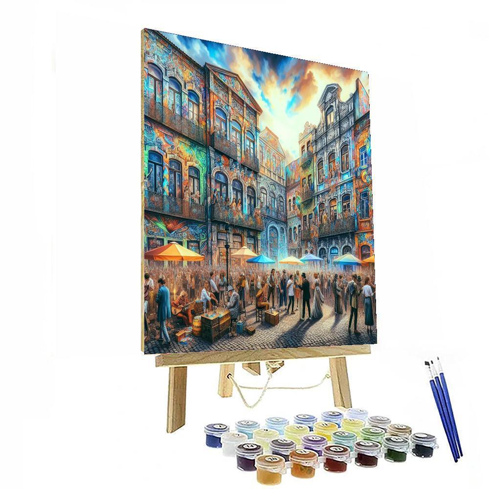 Lisbon Street Art & Urban Culture Festival - Portugal Paint By Numbers Kits