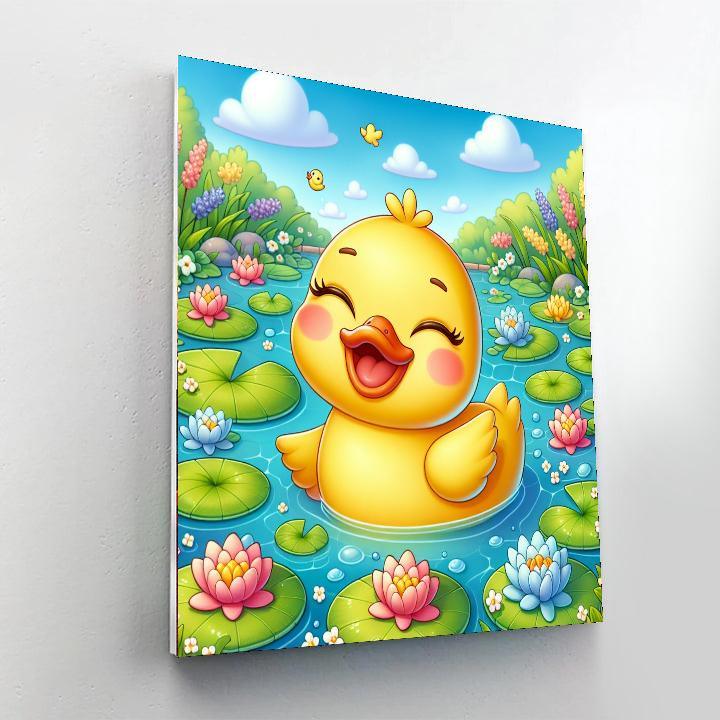 Sunny Day Duck Paint By Color