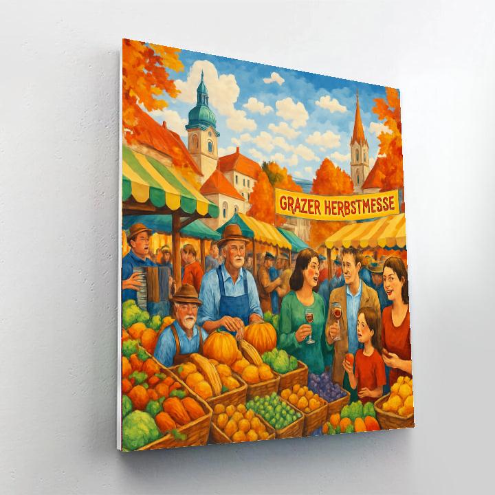 Graz Harvest Festival DIY Paint By Numbers