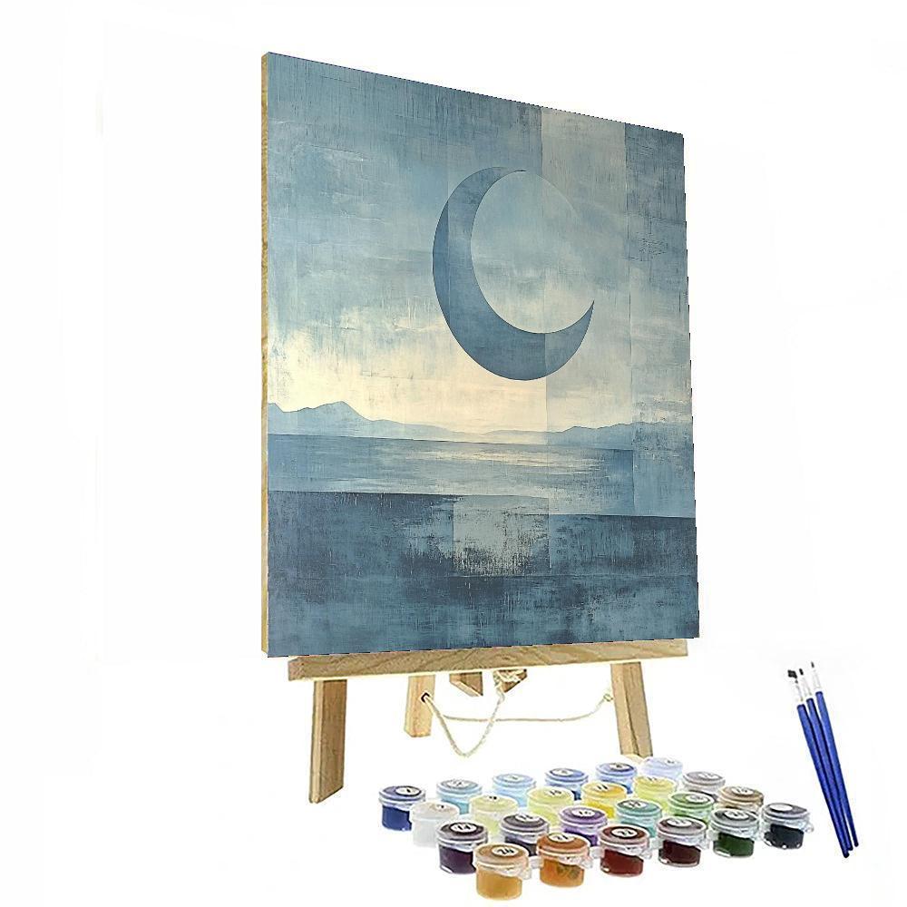 Max Ernst Inspired Lunar Visions  Paint By Numbers Art