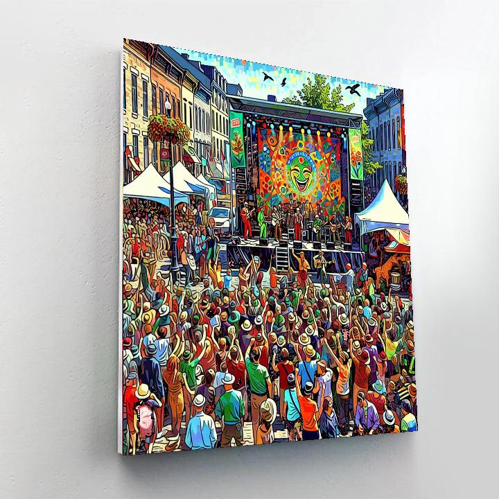 Montreal's Just For Laughs Festival Paint By Numbers Kits