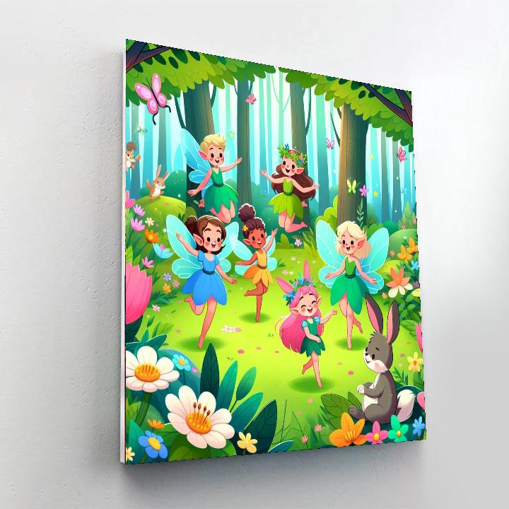 Adventure In Magical Forest Numbered Painting Kits