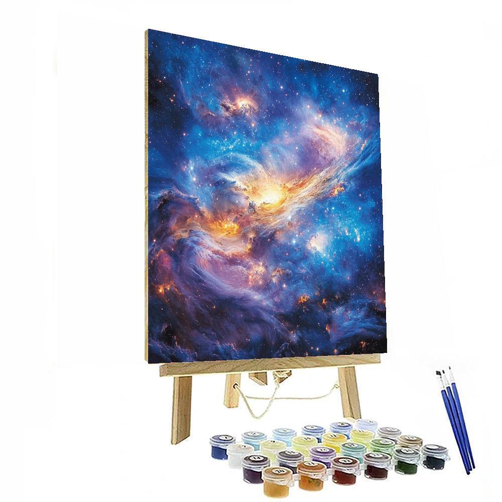 Michelangelo Inspired Ethereal Serenity  Numbered Painting Kits