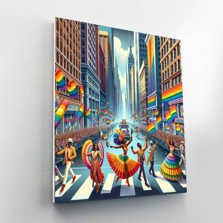 Pride Parade - Brazil Paint By Number