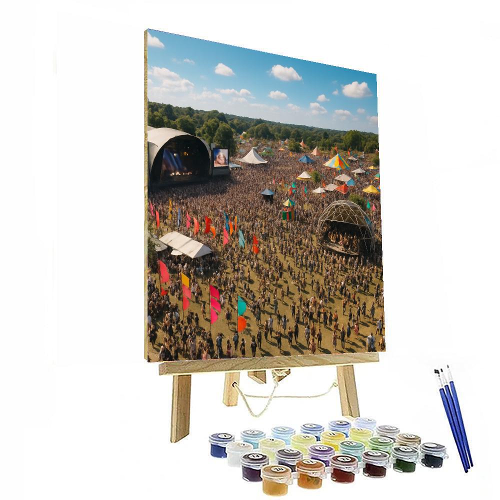 Bonnaroo Music & Arts Festival - Manchester Paint By Color