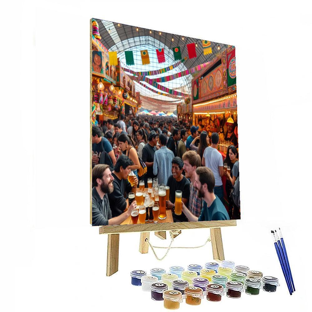 Lima Beer Festival Numbered Painting Kits