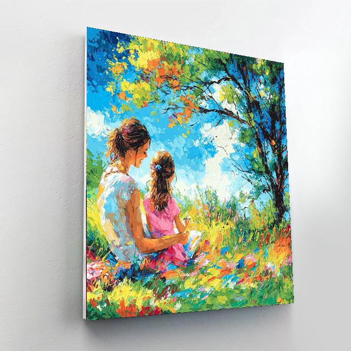 Together We Shine Painting Number Kit