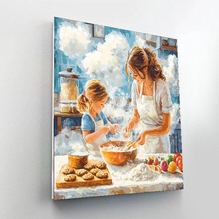 Mom's Kitchen Magic Numbered Painting Kits