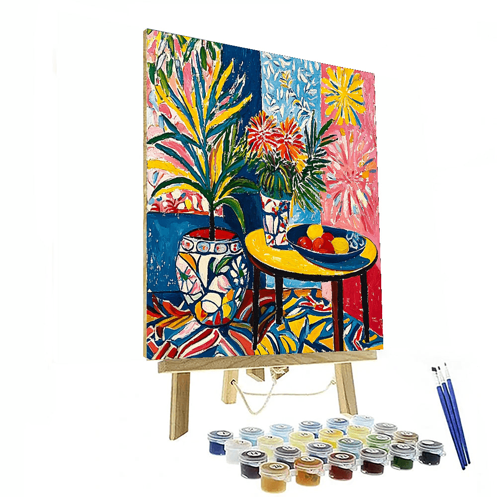 Henri Matisse Inspired Reflections Of Joy  Paint By Color