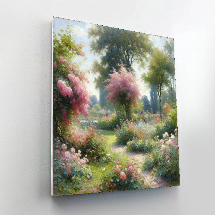 Monet's Garden Serenity Paint By Numbers Art