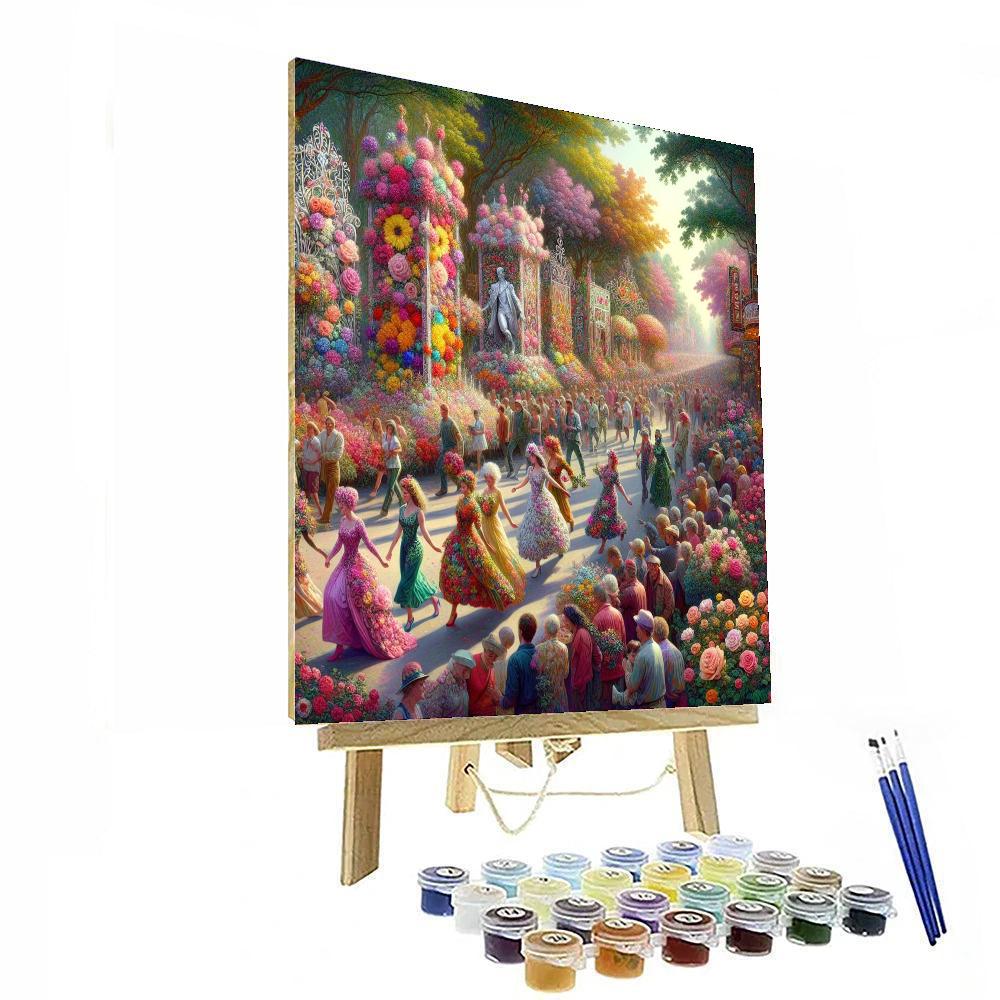 Festival Of Roses Paint By Number