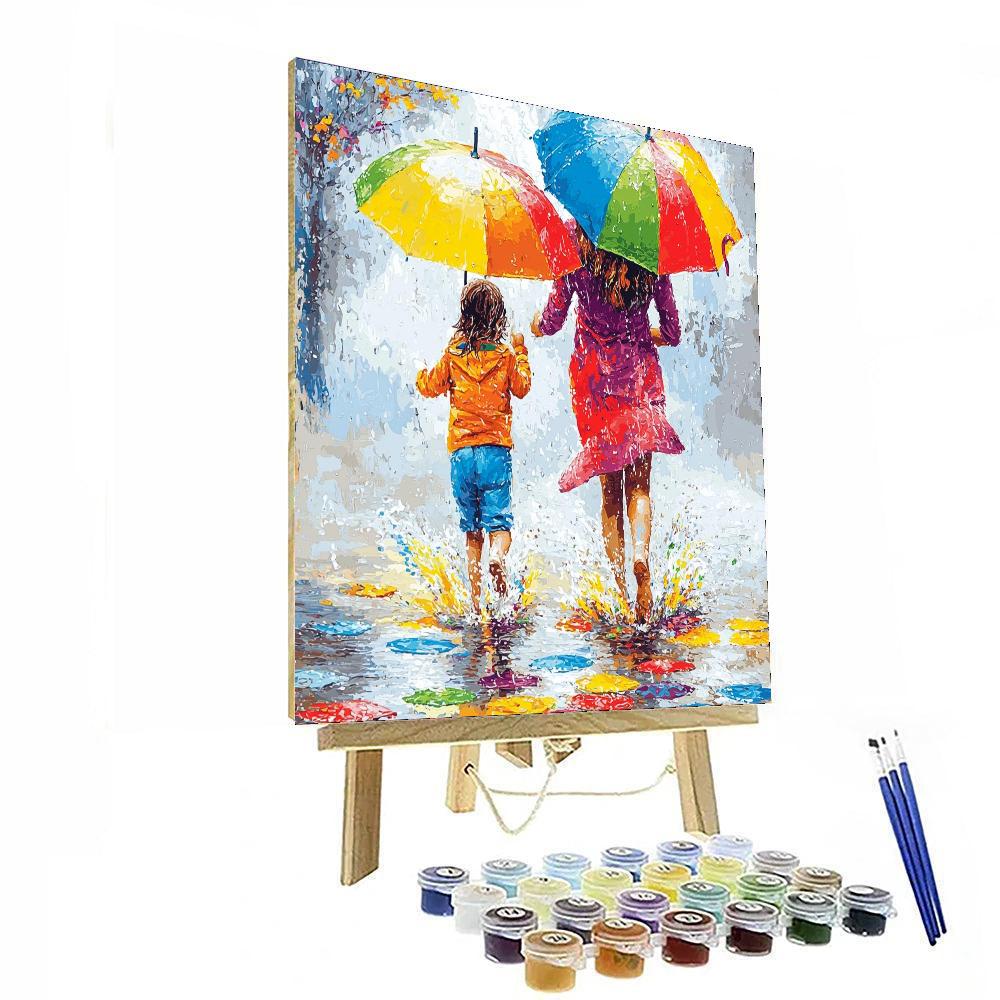 Adventures On A Cloudy Day Paint By Color