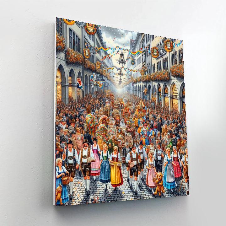 Fasching - Munich, Germany Paint By Number