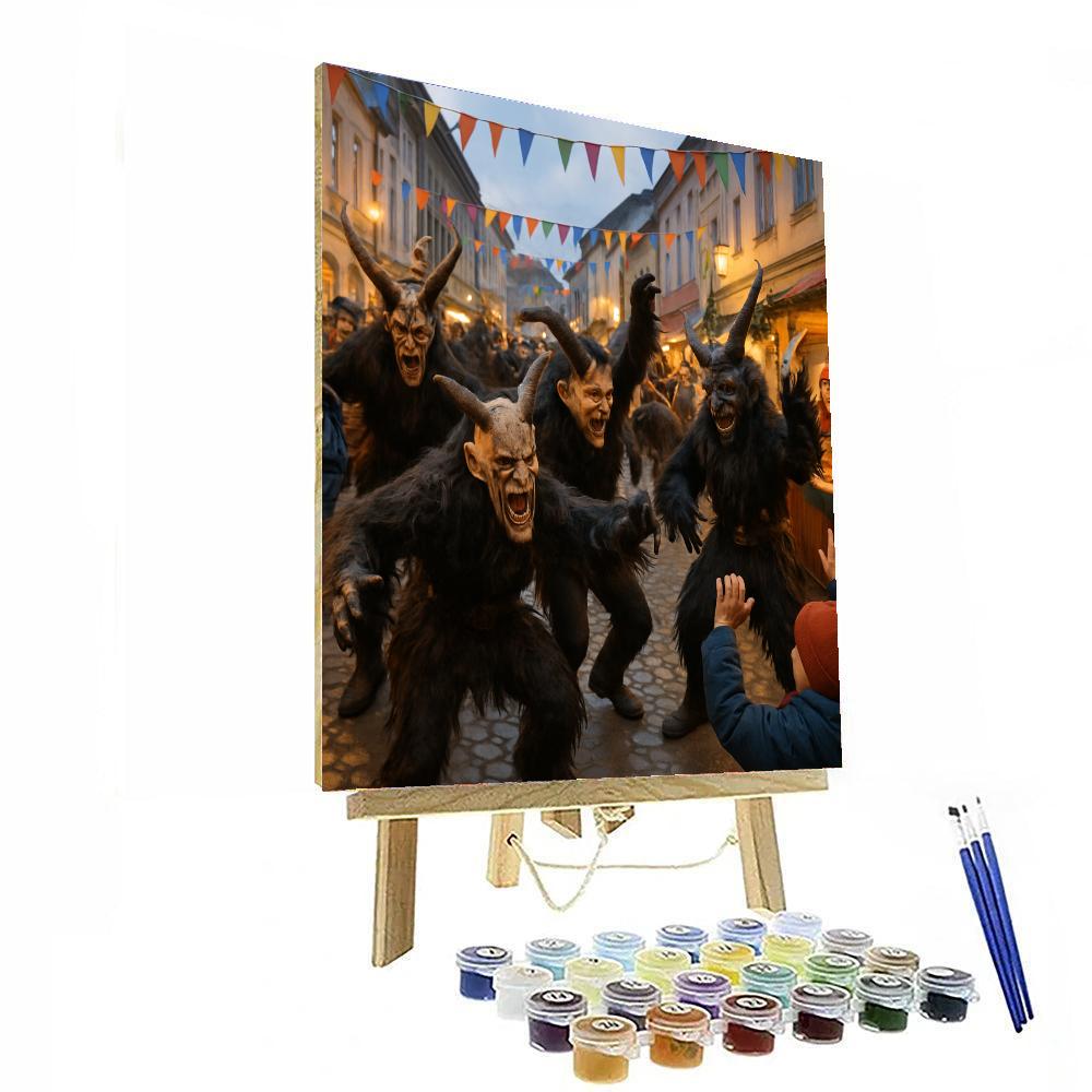 Krampus Run - Austria Paint By Numbers