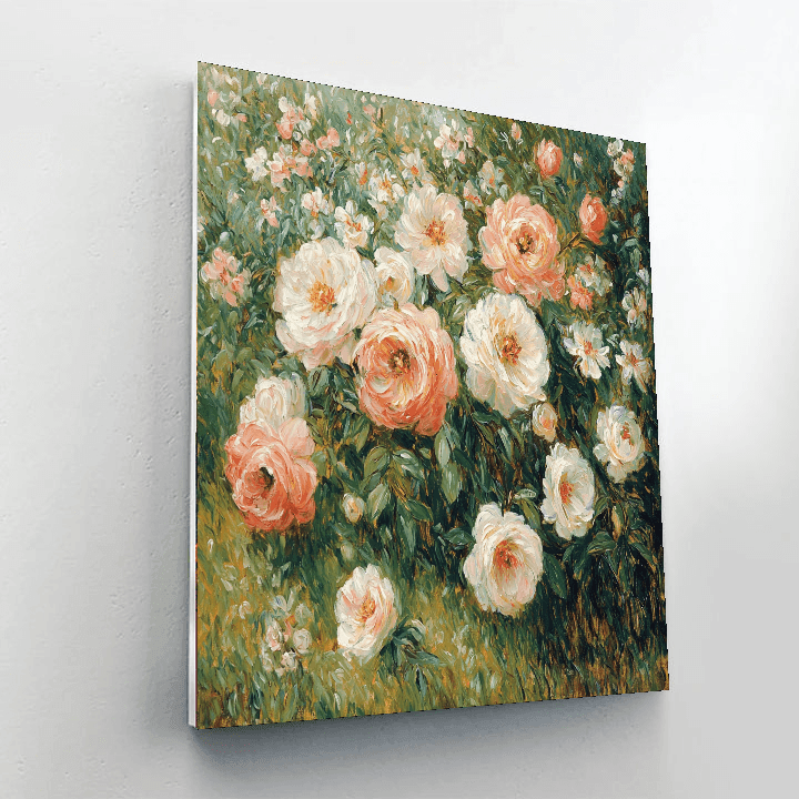 Pierre-Auguste Renoir Inspired Floral Serenity  Paint By Numbers Kits