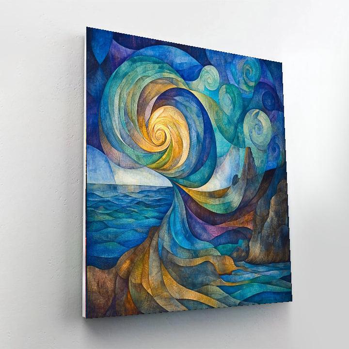 Max Ernst Inspired Dreamscape Symphony  Paint By Numbers