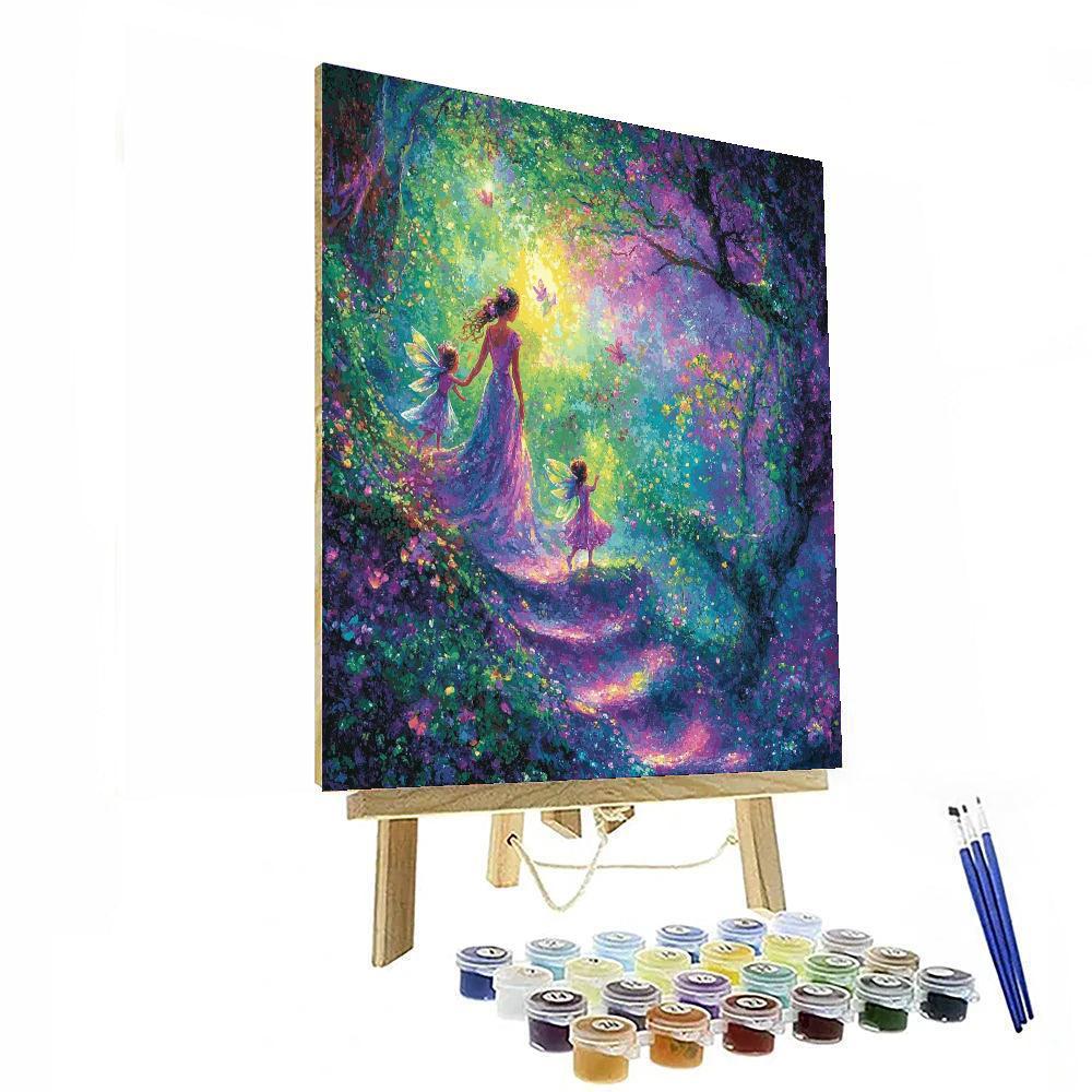 Mothers Are Magical Painting Number Kit