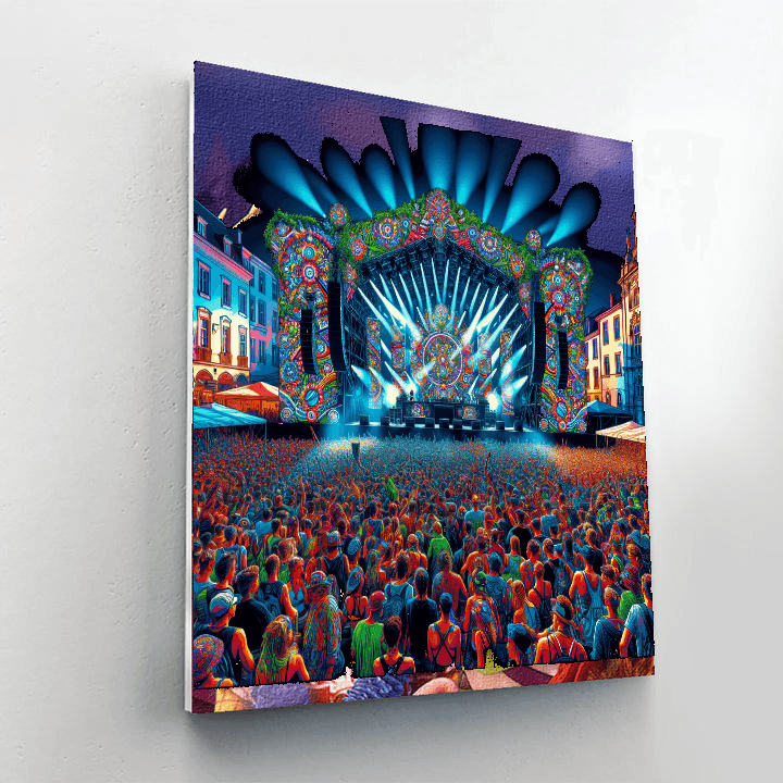 Tomorrowland - Boom DIY Paint By Numbers