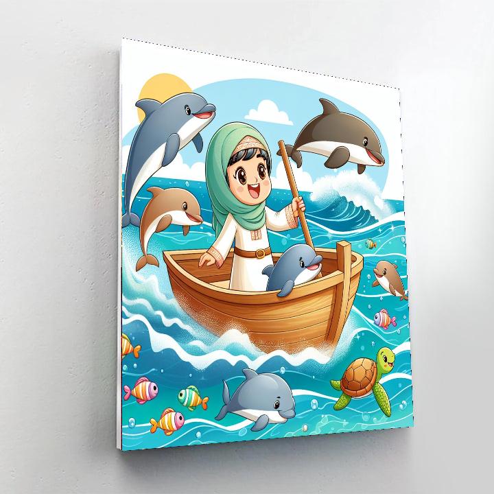 Marine Life Voyage DIY Paint By Numbers