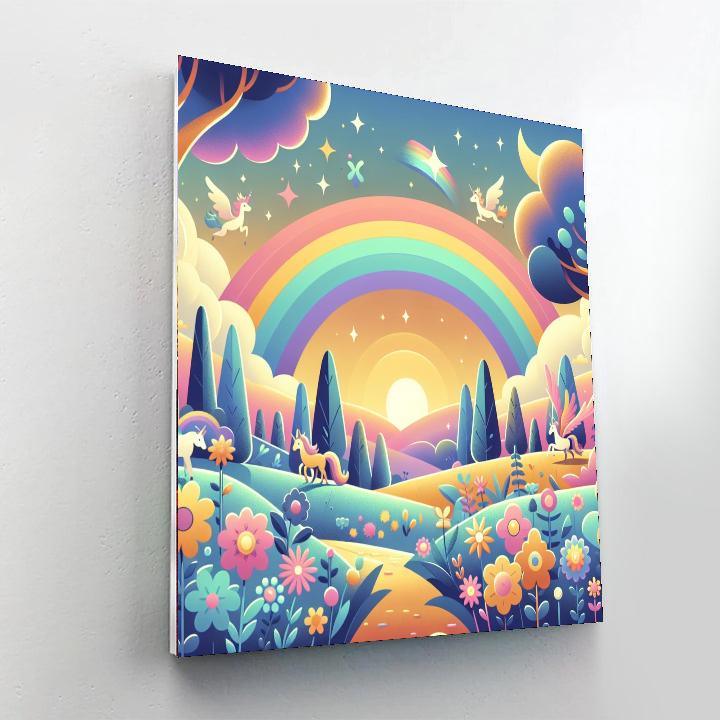 Whimsical Wonderland Quest Paint By Color