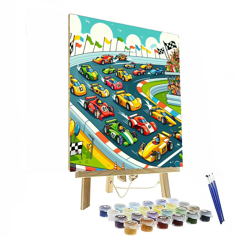 Racing Legends Numbered Painting Kits