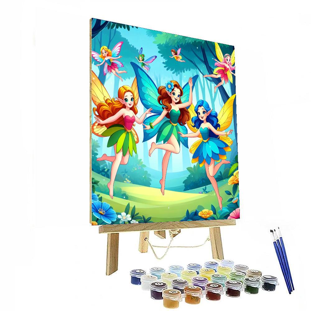 Pixie Hollow Number Painting