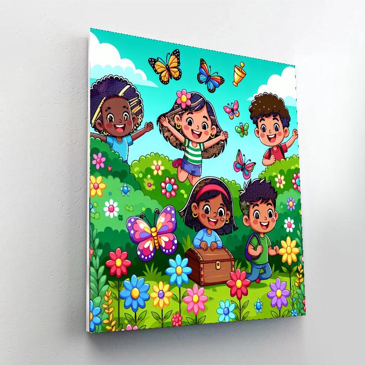 Exploring Magical Gardens Paint By Numbers
