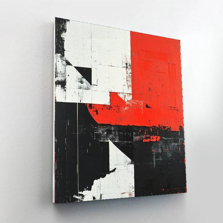 Banksy Inspired Forgotten Landscapes  Numbered Painting Kits