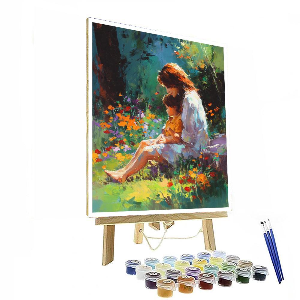A Family Portrait In Nature Paint By Numbers Kits