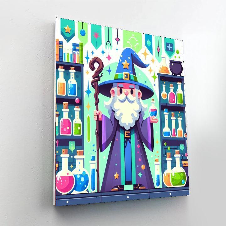 Magic Potion Alchemy Paint By Numbers Art