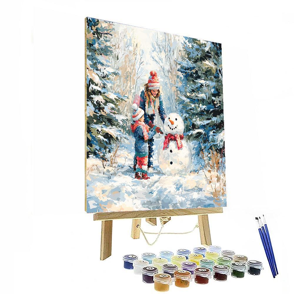 A Cozy Winter Day Paint By Number