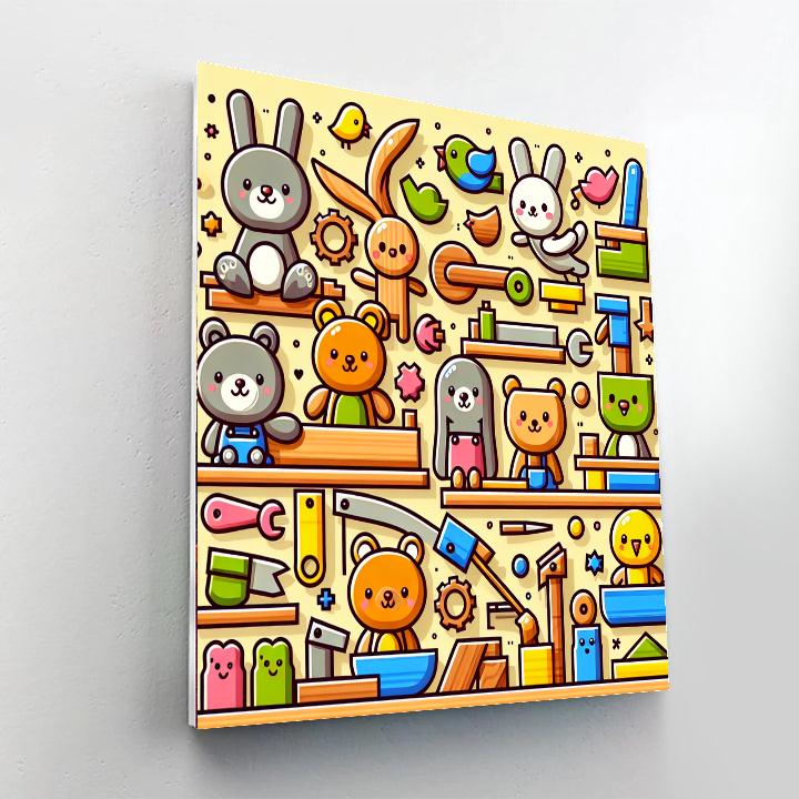 Creative Carpenters Paint By Numbers Kits