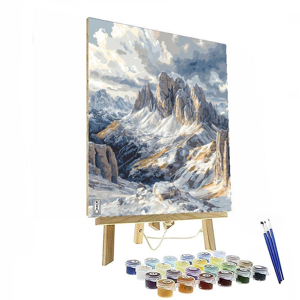 Michelangelo Inspired Majestic Pinnacle  Numbered Painting Kits