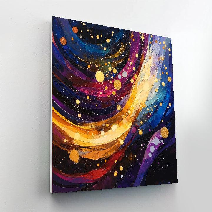 Michelangelo Inspired Radiant Cosmos  Numbered Painting Kits